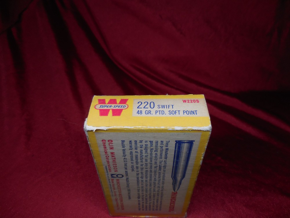 Winchester Super Speed .220 Swift - Empty