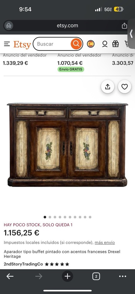 Sideboard  Acentos Francas Drexel Heritage