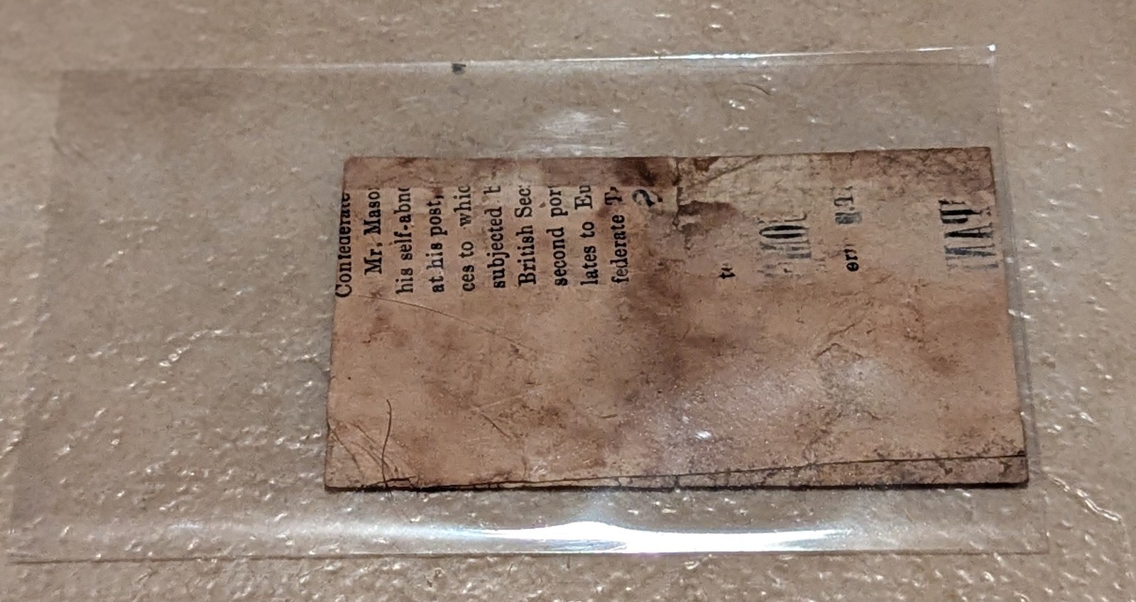 1862 25 Cent Lumbermans' Bank, Oldtown Obsolete Note Backed!!!!!