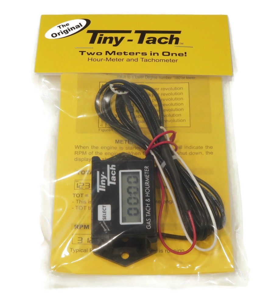 Design Technology Inc. Digital Tachometer with Resettable Job Timer and Bracket