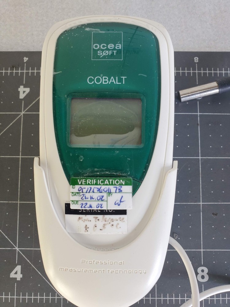 Exceltec Ocea Soft Cobalt Temperature Data Logger