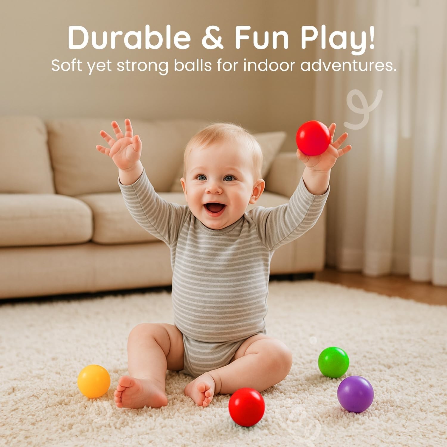 Multi-Colored Replacement Ball Set for Playskool Ball Popper Toys