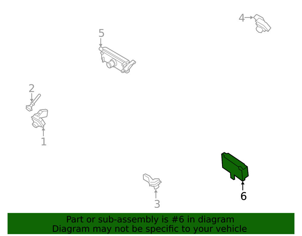 Genuine Ford Control Module ML3Z-14G647-U