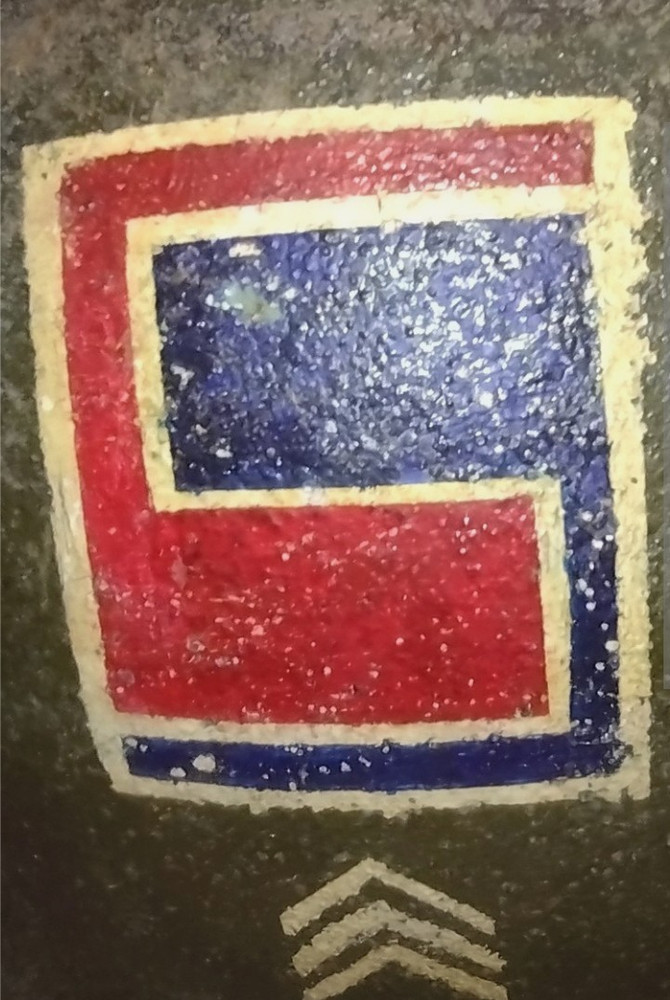 WW2 HELMET 69TH FIXED BALE !! Read Description!!