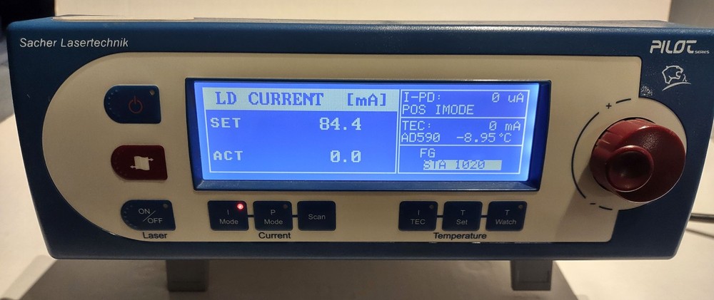 Sacher Lasertechnik Benchtop Laser Diode Controller PilotPZ 500
