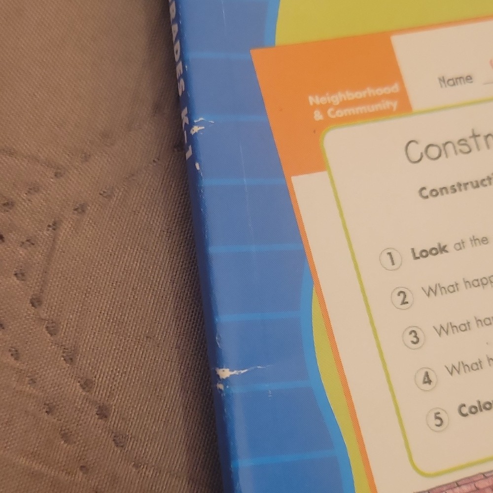 Scholastic Follow the Directions... and Learn! Grades K-1 Educational Workbook