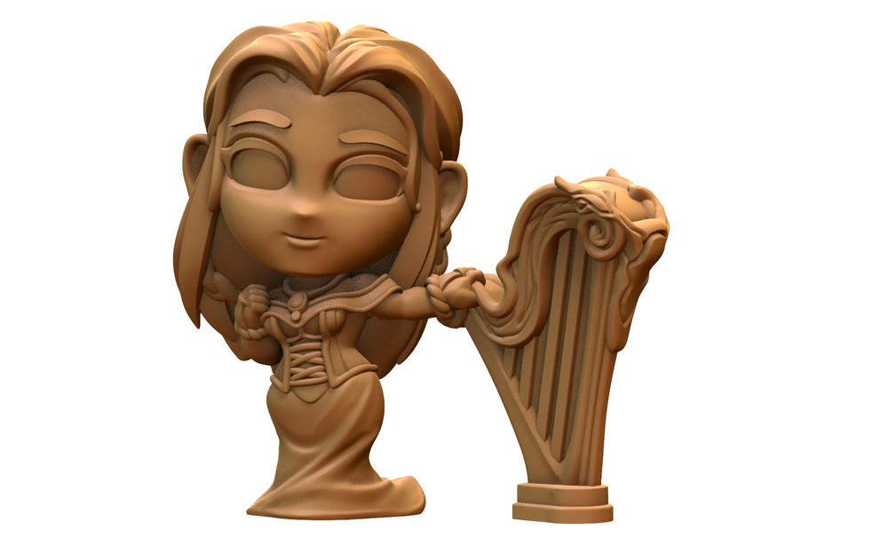 Capsule Chibi - Denna the Courtesan