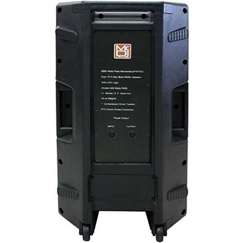 MR DJ PRO115S Passive Speaker Powerful 15" Full Range Passive Speaker