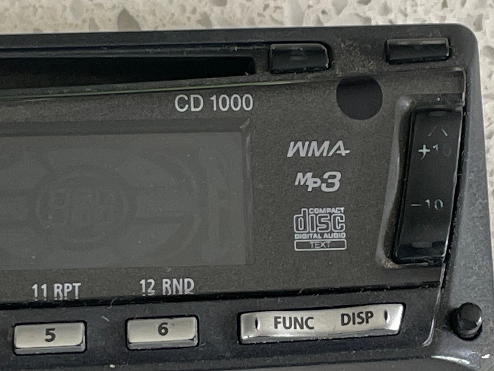 ECLIPSE CD1000 CAR STEREO FACEPLATE ONLY ECLIPSE CD1000 FACEPLATE OEM🟠