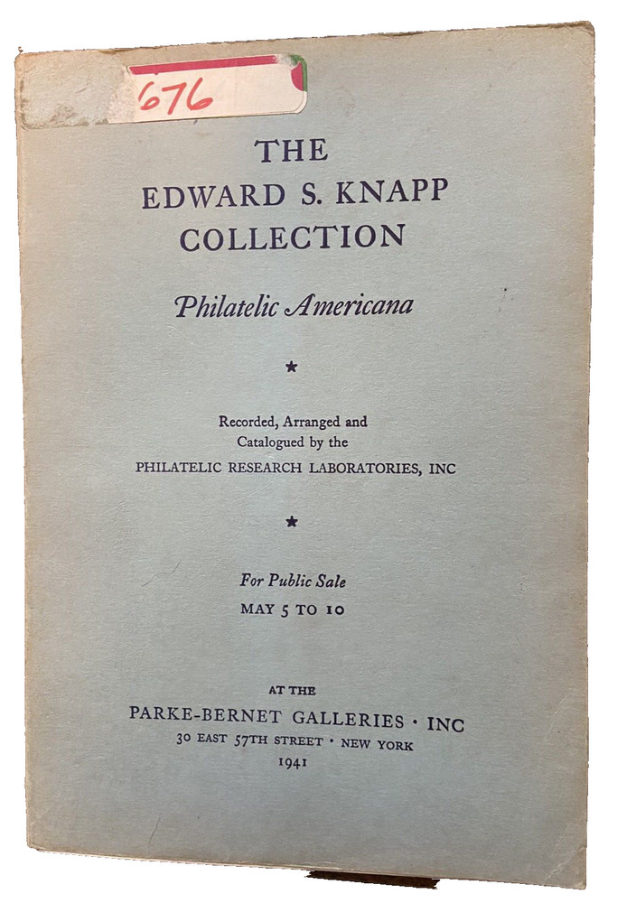 Edward S. Knapp collection -3 auctions 1941-1942, Parke-Bernet