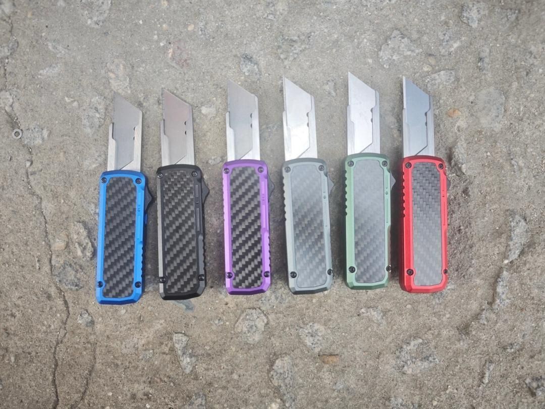 NEW SLIM MODEL Auto Retractable Utility Knife Spring4th Cutter Spring Design