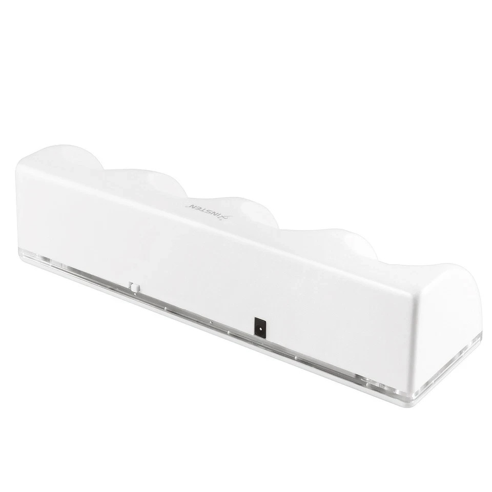 4× Rechargeable Battery Pack + Charger Dock For Nintendo Wii Remote Controller