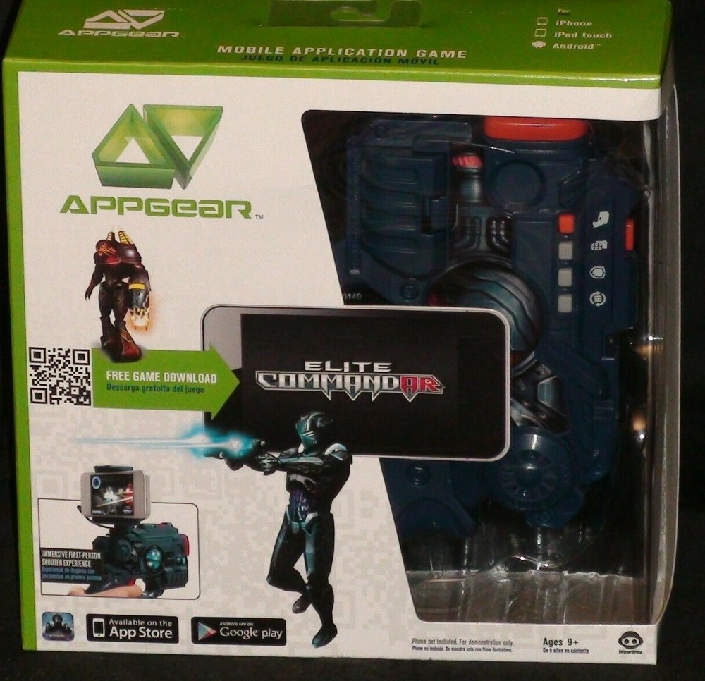 Appgear Elite Command Ar & Foam Fighters For iPhone And Android New