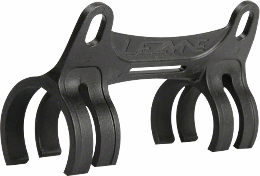 Lezyne Composite Matrix Bracket Mount w/Hook-Loop Straps for All HP Pumps, Black