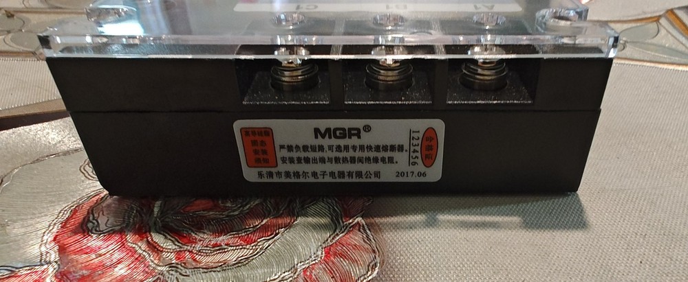 MGR Three-phase solid state relay, MGR-3 032 3880Z, 80A