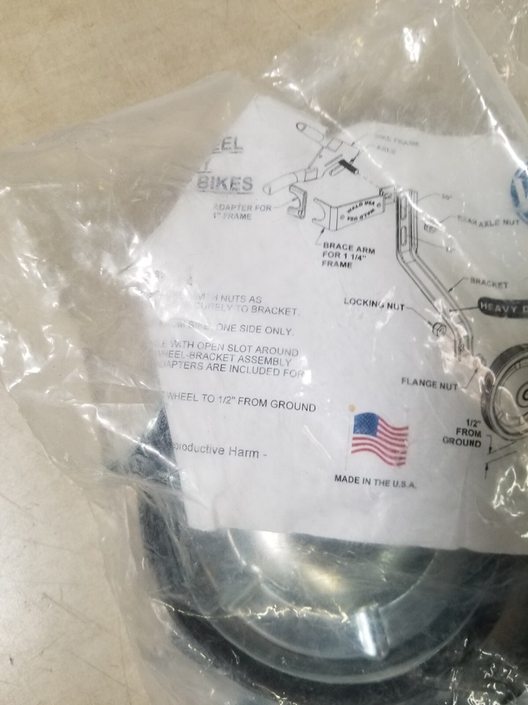 Wald 742-G Training Wheel Assembly