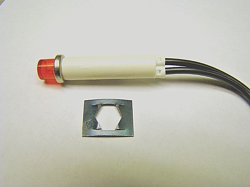 DYNACO HAFLER OTHERS AMBER NEON LAMP PANEL MOUNT