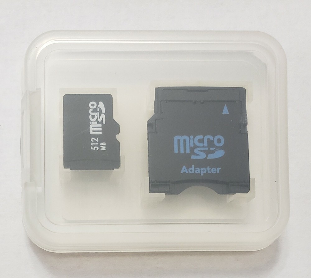 KINGMAX Micro SD Secure 512MB TF Memory Card MicroSD With Adapter Genuine Oem