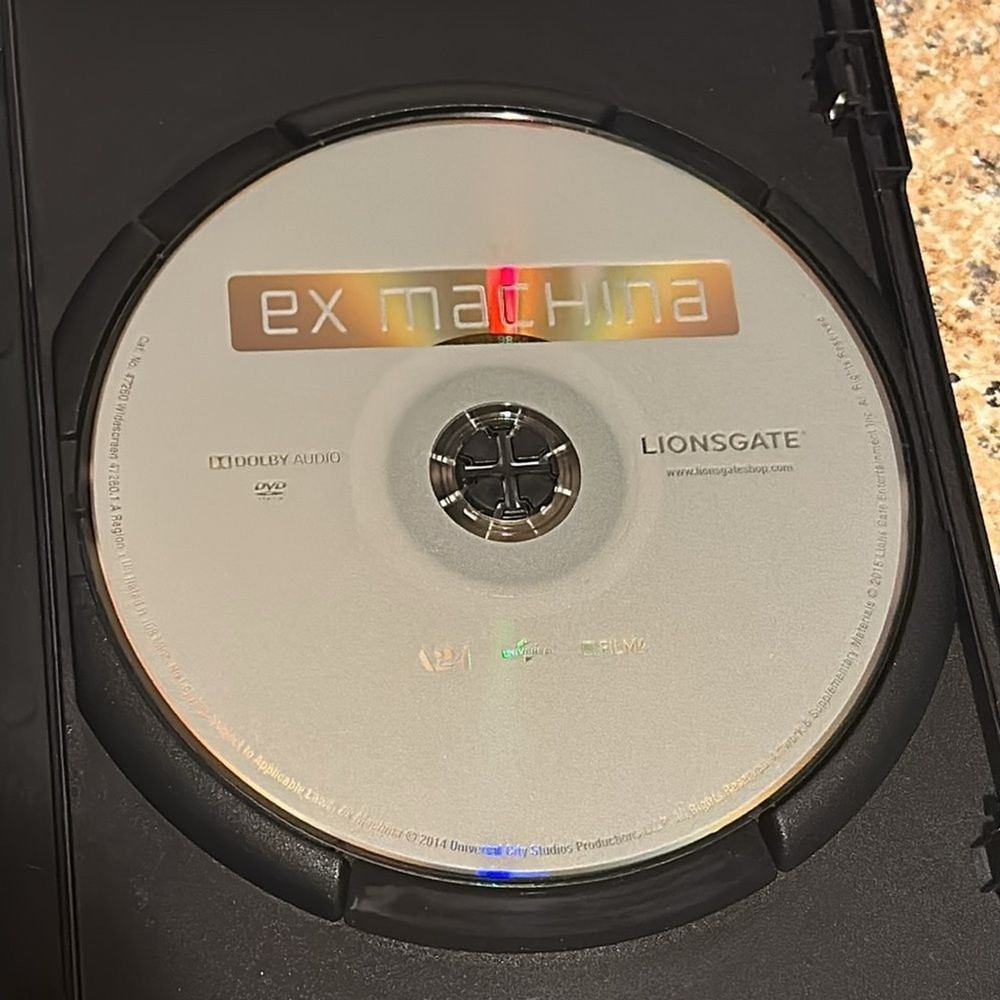 Ex Machina dvd