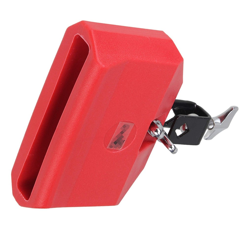Yibuy Red Plastic Percussion Instruments Block for Latin Drum Instrument