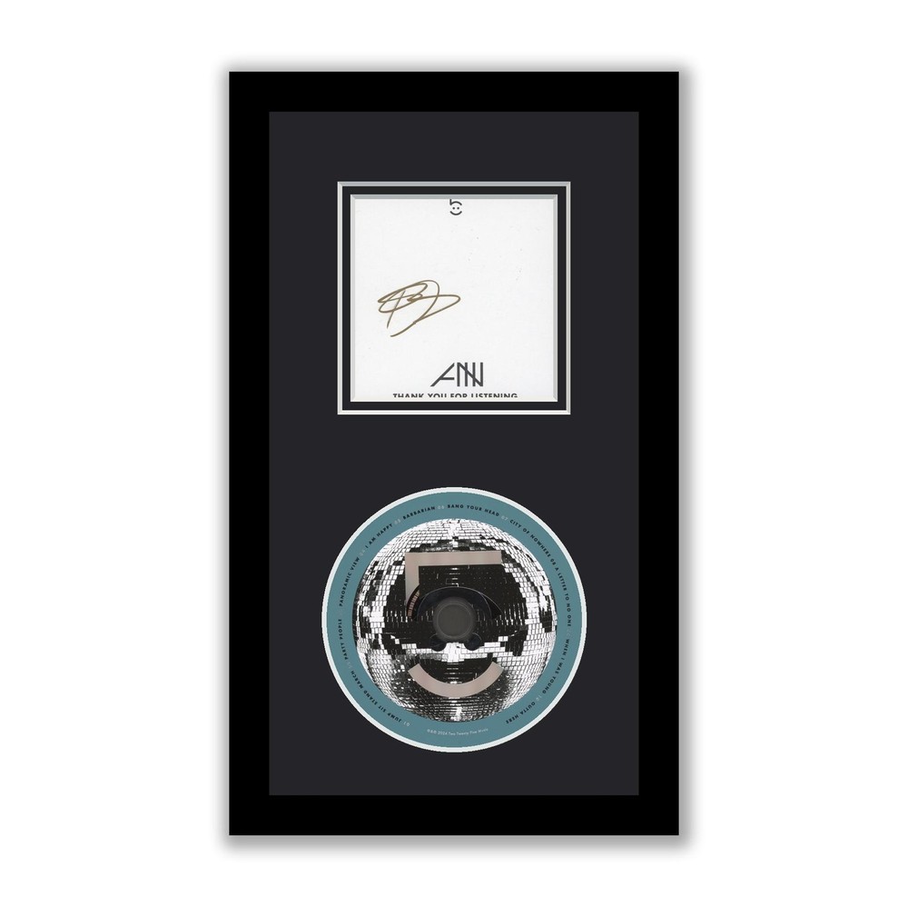 Awolnation Autographed Signed Framed CD The Phantom Five ACOA