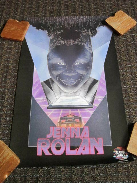 Be More Chill Collectible JENNA ROLAN Character Poster Musical Off Broadway