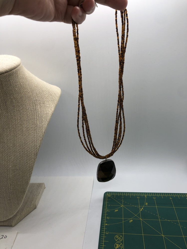 Tiger Eye Pendant Necklace