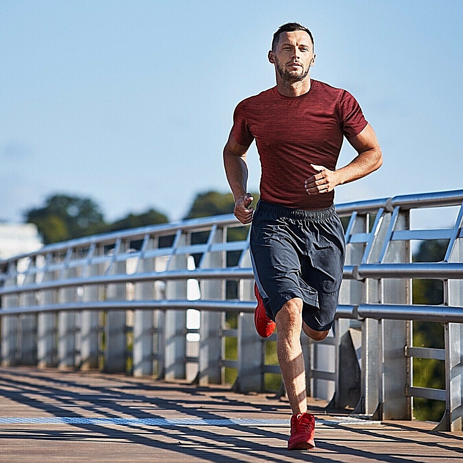 [5 Pack] Mens Active Athletic T Shirts Gym Running Workout Dry-Fit Crew Neck Top