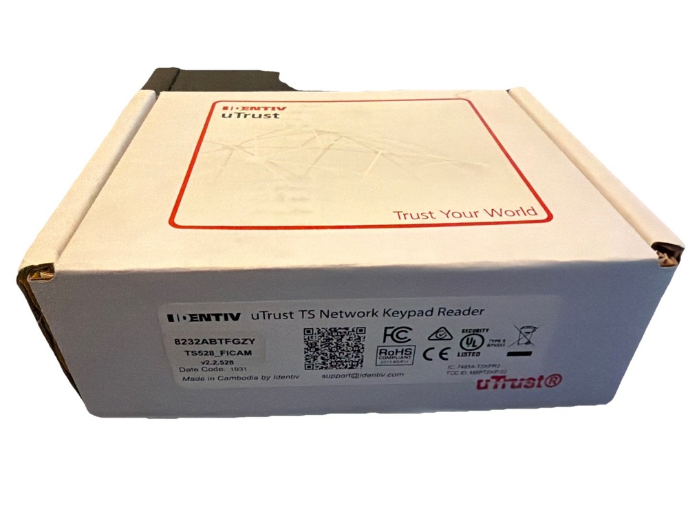 Identiv uTrust TS Wall Switch Keypad Reader 8232ABTFGZY