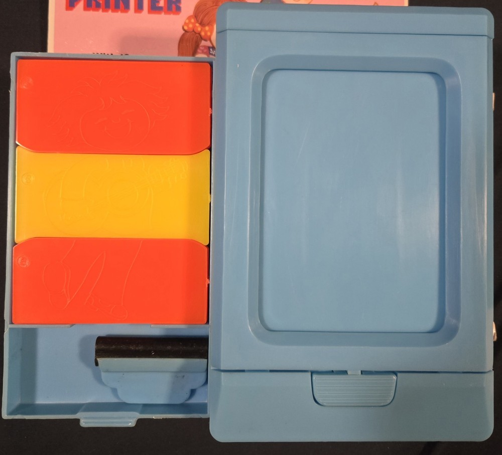 Vintage Wonder Educational Printer With 12 Interchangeable Plates #7338