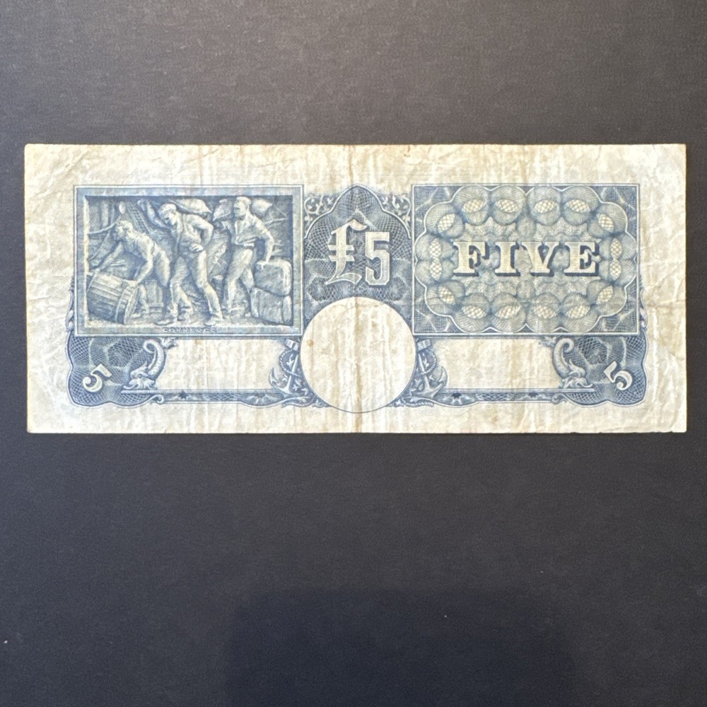 1941 Australia £5 Banknote Five Pounds
