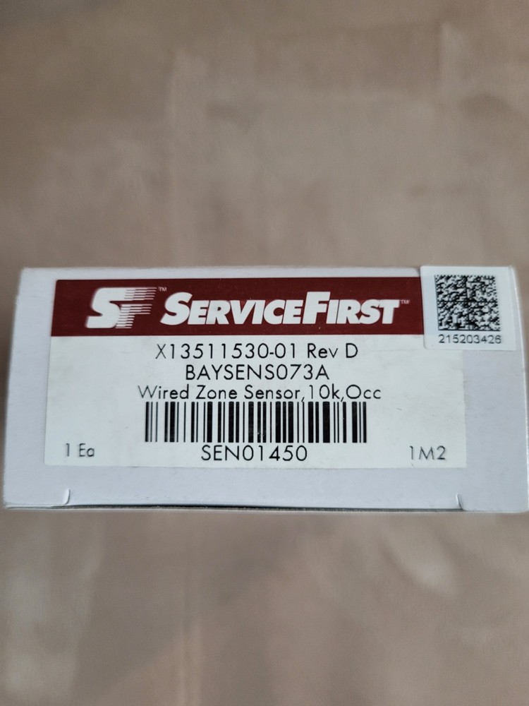 Trane Zone Sensor BAYSENSO73A With Occupied Override