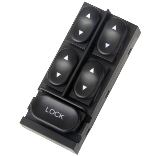 F4ZZ14529B Master Power Window Switch Driver Side Compatible with Escort