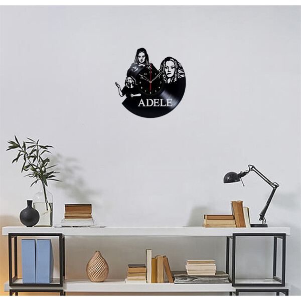 Vinyl Clock Adele Wall Clock Unique Art Vinyl Record Wall Clock 511i