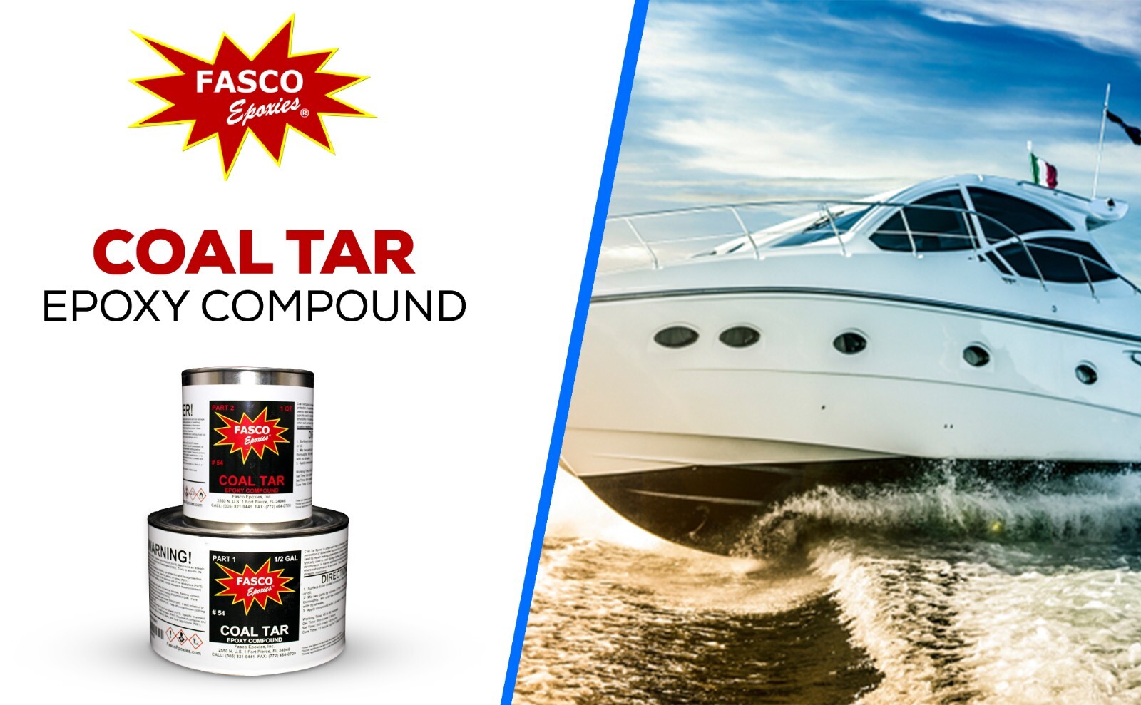 Fasco #54 - Coal Tar Epoxy - 3 Pint Kit