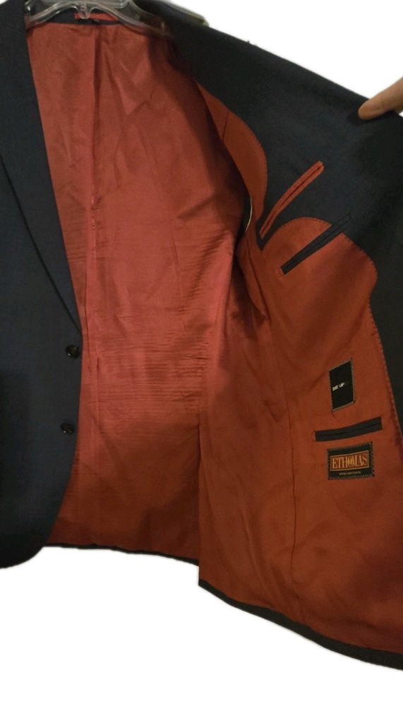 Suitsupply E.Thomas Blazer 42R Gray Pure Wool