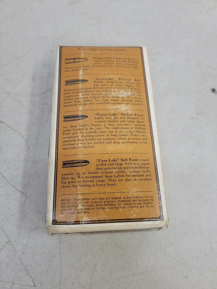 Vintage Peters 308 win shells box only