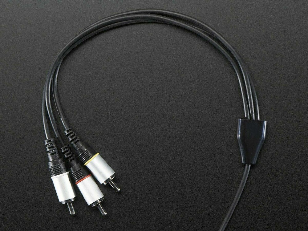 [3DMakerWorld] Adafruit Audio/Video & RCA Composite Cable for Raspberry Pi
