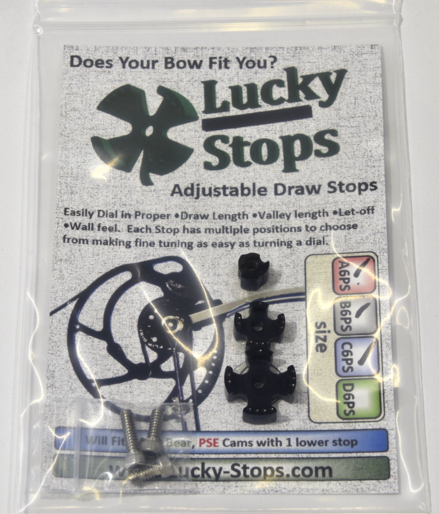 Bear & PSE Cam Draw Stops ABC6PS PRO Cable Stops