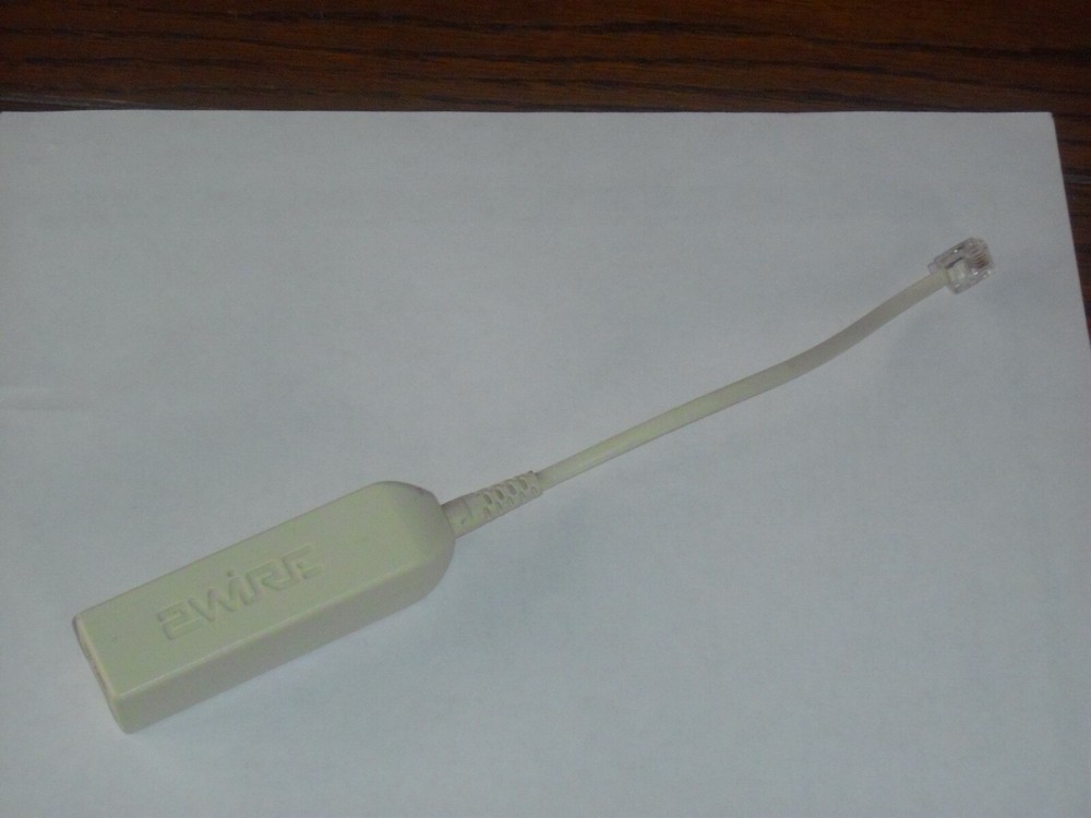 2WIRE DSL Filter, Inline Phone Filter, Model LFT4-2