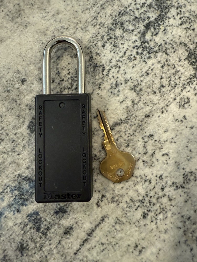 Master Lock Lockout Padlock 410KABLU