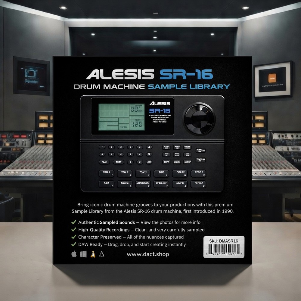 Alesis SR-16 Drum Machine Sample Library