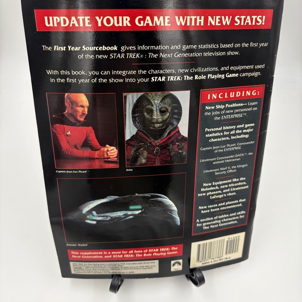 FASA Star Trek The Next Generation Sourcebook RPG Supplement