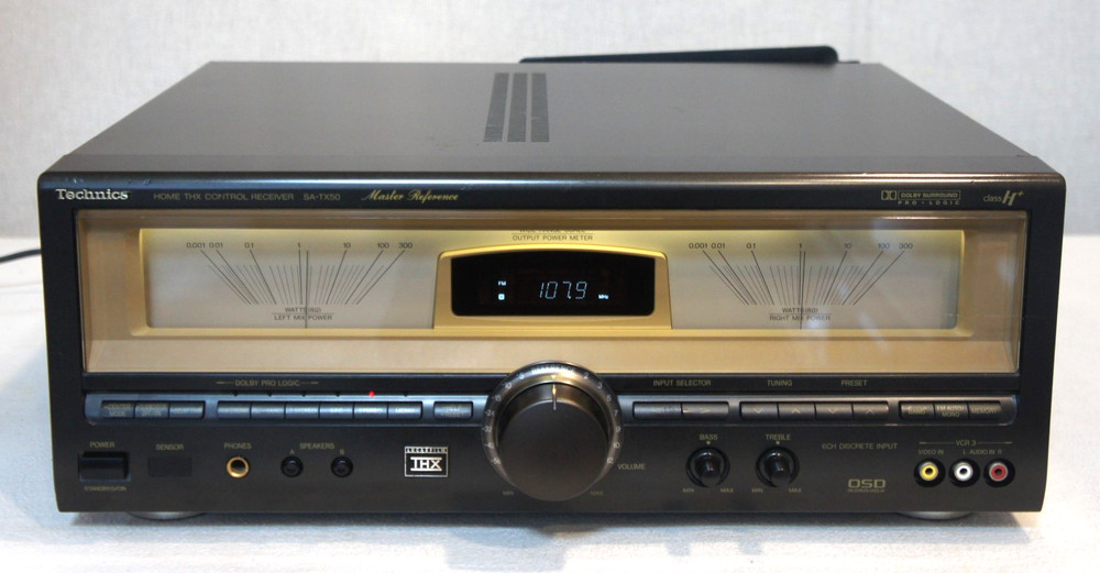 TECHNICS SA-TX50 CLASS H+ MASTER REFERENCE HOME THX CONTROL RECEIVER