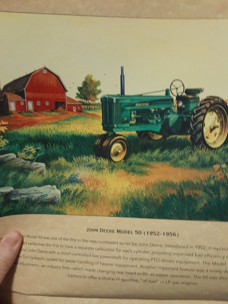 John Deere 2008 Calendar Good Preowned Condition
