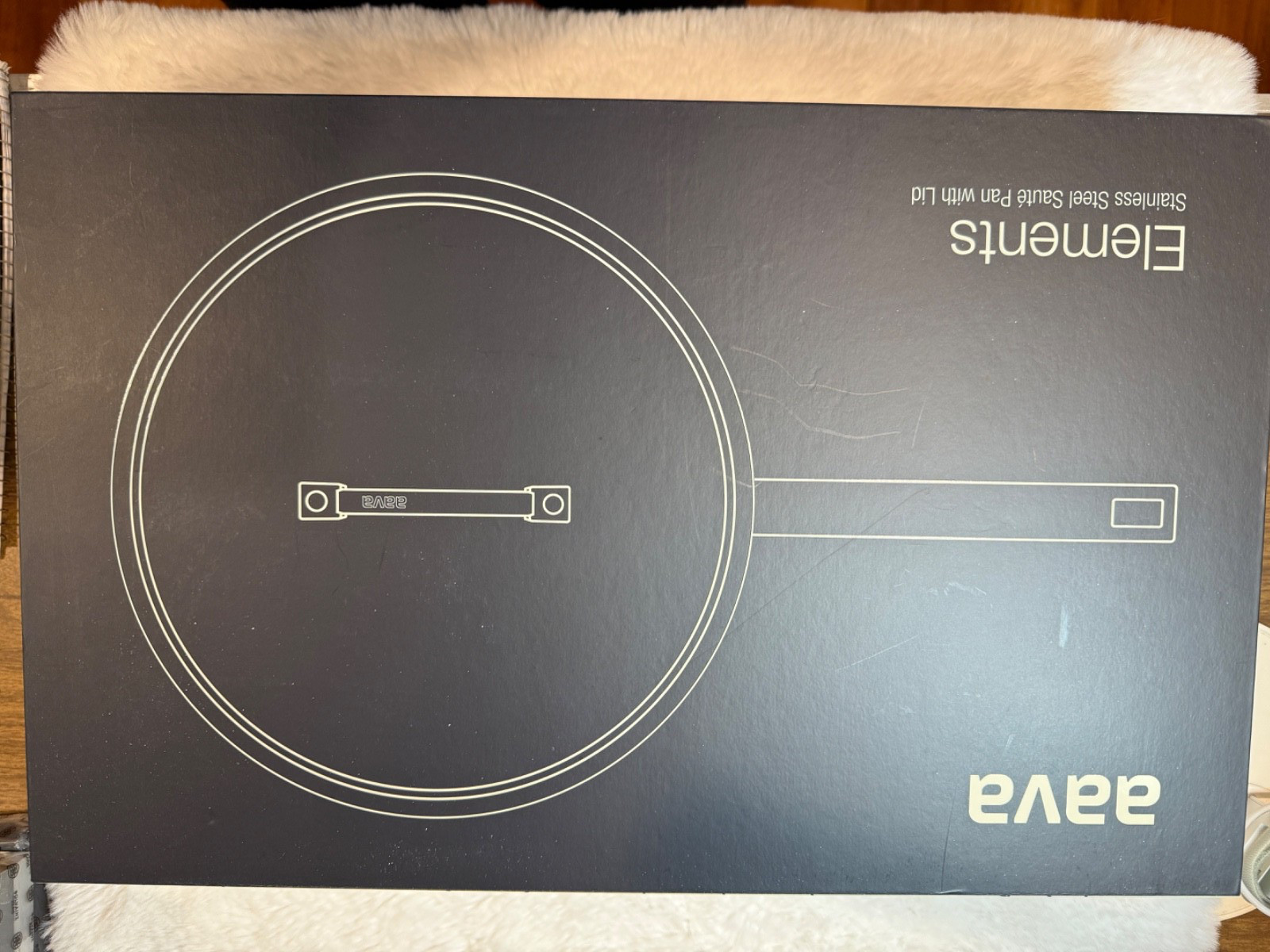 AVAA Stainless Steel Saute Pan w/ Lid 26x6.5CM