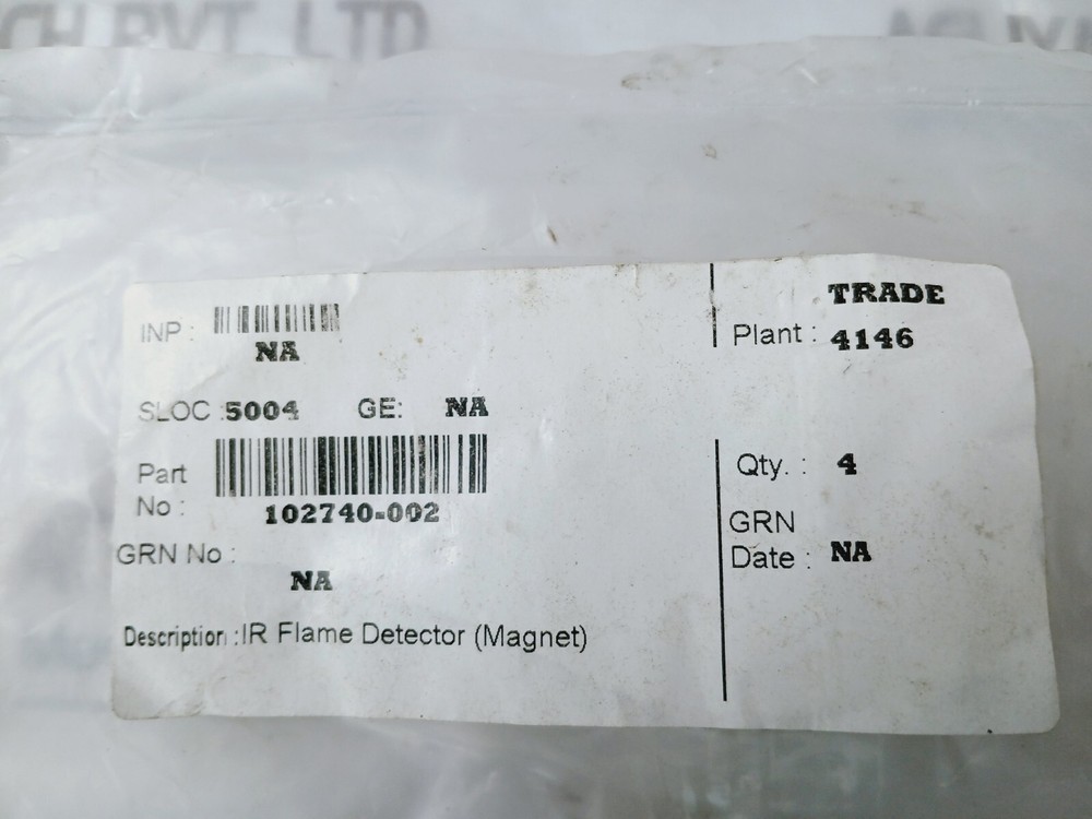 Det-tronics 102740-002 IR Flame Detector (Magnet)