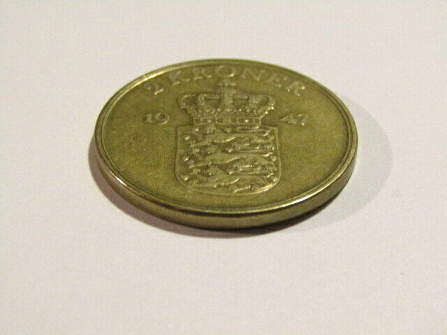 Denmark 1947 2 Kroner Coin