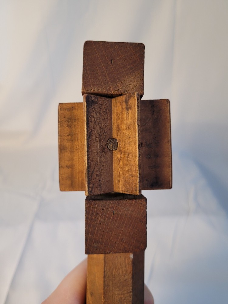 Antique Wooden Fire Alarm Noisemaker Fireman Tool!