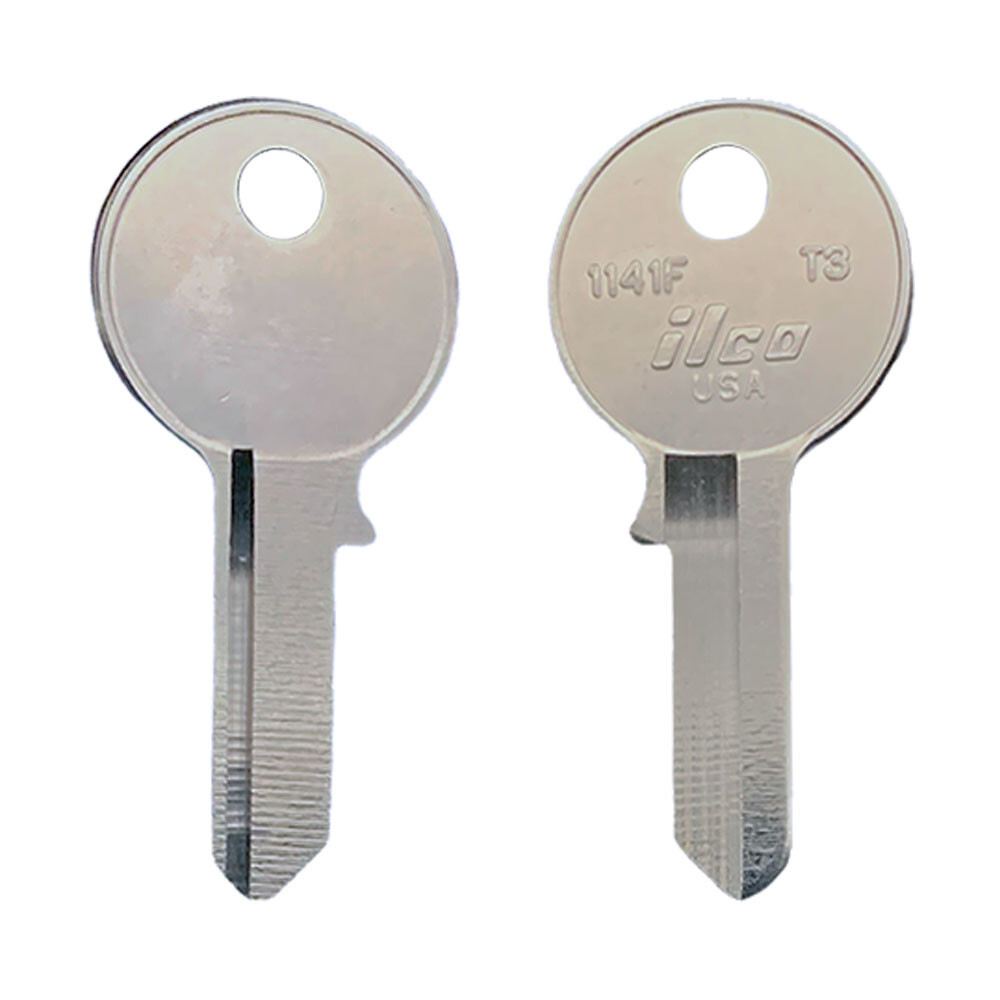 1141F Key Blank – Nickel